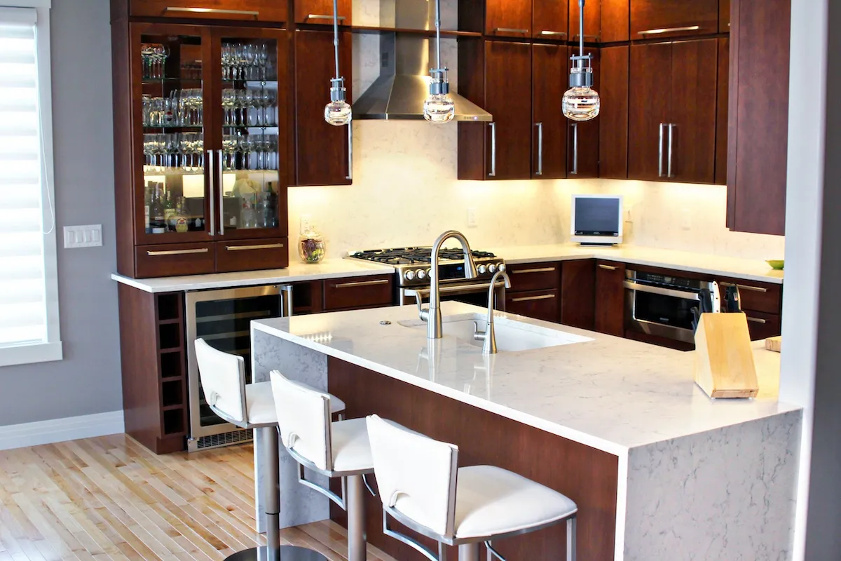 Contemporary Kitchen Remodel in Canfield, OH by Stone Kitchens project photo